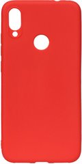 Чехол накладка TOTO 1mm Matt TPU Case Xiaomi Redmi Note 7 Red
