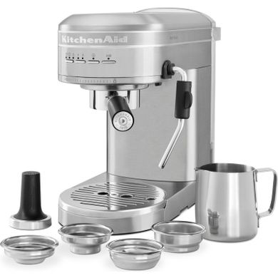 Ріжкова кавоварка еспресо KitchenAid 5KES6503ESX, нержавіюча сталь