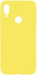 Чехол накладка TOTO 1mm Matt TPU Case Xiaomi Redmi Note 7 Yellow