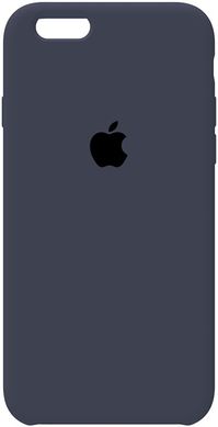 Чохол накладка Apple Silicone Case iPhone 6/6s Navy Blue