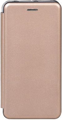 Чехол книжка Xiaomi Redmi 6A TOTO Book Rounded Leather Case gold