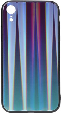Чехол накладка TOTO Aurora Print Glass Case Apple iPhone XR Red