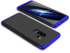 Чехол накладка GKK 3 in 1 Hard PC Case Samsung Galaxy S9+ Blue/Black