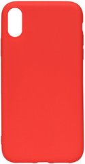 Чехол накладка TOTO 1mm Matt TPU Case Apple iPhone XS Max Red