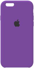 Чехол накладка Apple Silicone Case iPhone 6/6s Purple