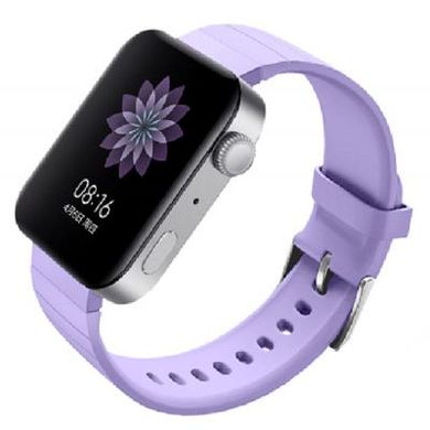 Ремінець до смарт-годинника BeCover Silicone для Xiaomi Mi Watch Light Purple (704515), лавандовий