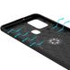 Чехол TPU Deen ColorRing под магнитный держатель (opp) для Samsung Galaxy A21s Черный / Синий