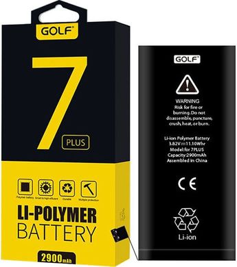 Аккумулятор GOLF iPhone 7 plus Battery 2900 mAh Black