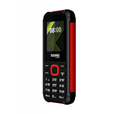 Мобільний телефон Sigma X-style 18 Track Black-Red (4827798854426), Червоний