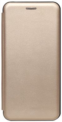 Чехол книжка Xiaomi Redmi Note 7 TOTO Book Rounded Leather Case Gold
