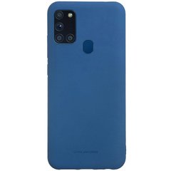 Чехол TPU Molan Cano Smooth для Samsung Galaxy A21s Синий