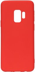 Чехол накладка TOTO 1mm Matt TPU Case Samsung Galaxy S9 Red