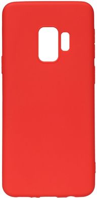 Чехол накладка TOTO 1mm Matt TPU Case Samsung Galaxy S9 Red