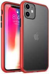 Чехол iPhone 11 Red Ipaky Cucoloris Series/TPU Frame Anti-Scratch PC Case Apple
