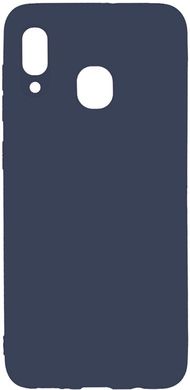 Чохол накладка TOTO 1mm Matt TPU Case Samsung Galaxy A20/A30 Navy Blue