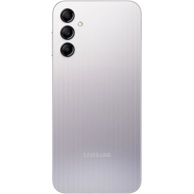 Мобильный телефон Samsung Galaxy A14 LTE 4/128Gb Silver (SM-A145FZSVSEK), світло-сірий