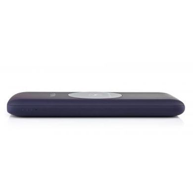 Батарея універсальна Vinga 10000 mAh Wireless QC3.0 PD soft touch purple (BTPB3510WLROP), пурпурний