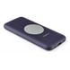 Батарея универсальная Vinga 10000 mAh Wireless QC3.0 PD soft touch purple (BTPB3510WLROP), пурпурний