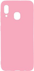 Чехол накладка TOTO 1mm Matt TPU Case Samsung Galaxy A20/A30 Pink